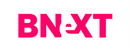 Bnext Logotipo para artículos de compañías financieras y productos