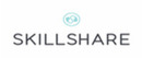 Skillshare Logotipo para productos de Estudio y Cursos Online