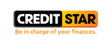 Creditstar Logotipo para artículos de préstamos y productos financieros