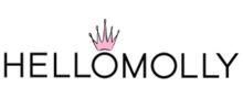 Hello Molly Logotipo para artículos de compras online para Las mejores opiniones de Moda y Complementos productos