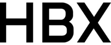 HBX Logotipo para artículos de compras online para Las mejores opiniones de Moda y Complementos productos