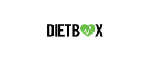 DietBox Logotipo para artículos de dieta y productos buenos para la salud