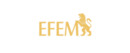 Efem Logotipo para artículos de compañías financieras y productos