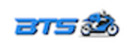 BTS Motorrad Logotipo para artículos de alquileres de coches y otros servicios