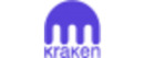 Kraken Logotipo para artículos de compañías financieras y productos