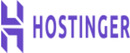 Hostinger Logotipo para artículos de productos de telecomunicación y servicios