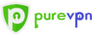 PureVPN Logotipo para artículos de productos de telecomunicación y servicios