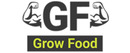 GrowFood Logotipo para productos de comida y bebida