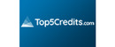 Top5Credits Logotipo para artículos de préstamos y productos financieros
