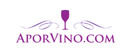 AporVino Logotipo para productos de comida y bebida