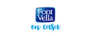 Font Vella En Casa Logotipo para productos de comida y bebida
