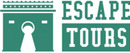 Escape Tours Logotipos para artículos de agencias de viaje y experiencias vacacionales