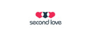 Second Love Logotipo para artículos de sitios web de citas y servicios