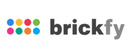 Brickfy Logotipo para artículos de compañías financieras y productos