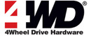 4wd Logotipo para artículos de alquileres de coches y otros servicios