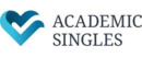 Academic Singles Logotipo para artículos de sitios web de citas y servicios