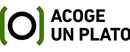 Acoge Un Plato Logotipo para productos de ONG y caridad