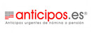 Anticipos Logotipo para artículos de préstamos y productos financieros