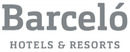 Barcelo hoteles Logotipos para artículos de agencias de viaje y experiencias vacacionales