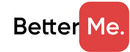 BetterMe Logotipo para artículos de dieta y productos buenos para la salud