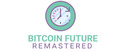 Bitcoin Future Remastered Logotipo para artículos de compañías financieras y productos