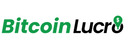 Bitcoin Lucro Logotipo para artículos de compañías financieras y productos