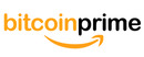 Bitcoin prime Logotipo para artículos de compañías financieras y productos