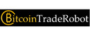 BitCoin Trade Robot Logotipo para artículos de compañías financieras y productos