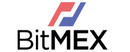 BitMex Logotipo para artículos de compañías financieras y productos