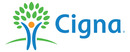 Cigna Logotipo para artículos de compañías de seguros, paquetes y servicios