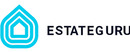 EstateGuru Logotipo para artículos de compañías financieras y productos