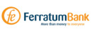 Ferratum Logotipo para artículos de compañías financieras y productos