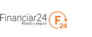 Financiar24 Logotipo para artículos de compañías financieras y productos