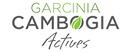 Garcinia Cambogia Actives Logotipo para artículos de dieta y productos buenos para la salud