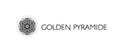 Golden Pyramide Logotipo para productos de ONG y caridad