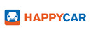 Happycar Logotipo para artículos de alquileres de coches y otros servicios