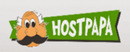 Hostpapa Logotipo para artículos de productos de telecomunicación y servicios