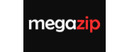 MegaZip Logotipo para artículos de alquileres de coches y otros servicios