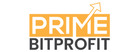 Prime Bitprofit Logotipo para artículos de compañías financieras y productos