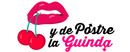 Y de Postre la Guinda Logotipo para artículos de compras online para Tiendas Eroticas productos
