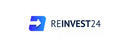 Reinvest24 Logotipo para artículos de compañías financieras y productos