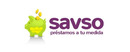 Savso Logotipo para artículos de préstamos y productos financieros
