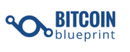 The Bitcoin Blueprint Logotipo para artículos de compañías financieras y productos