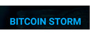 The Bitcoin Storm Logotipo para artículos de compañías financieras y productos