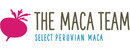 The Maca Team Logotipo para artículos de compras online productos