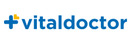 Vitaldoctor Logotipo para artículos de compañías de seguros, paquetes y servicios