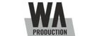 WA Production Logotipo para artículos de compras online para Las mejores opiniones sobre marcas de multimedia online productos