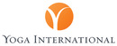 Yoga International Logotipo para artículos de dieta y productos buenos para la salud