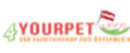 4yourpet Logotipo para artículos de compras online para Mascotas productos