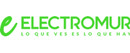 Electromur Logotipo para artículos de compañías proveedoras de energía, productos y servicios